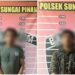 Curi Besi Penutup Drainase, Dua Orang Pria Diamankan Polsek Sungai Pinang