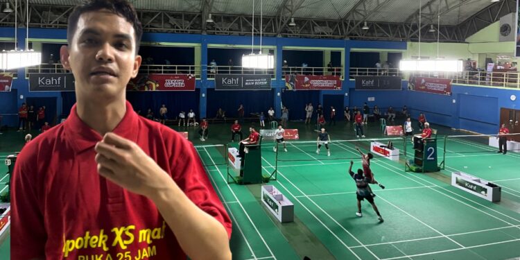 Turnamen Badminton XS Mart Khaf 2024 Resmi Dibuka di Samarinda, 118 Peserta Berpartisipasi