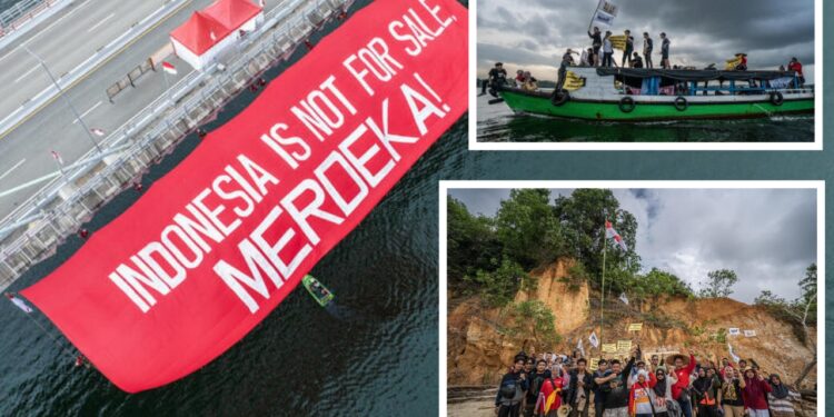 Kritik Masyakarat Sipil Warnai Perayaan Kemerdekaan di IKN “Indonesia Bukan Untuk Dijual!”