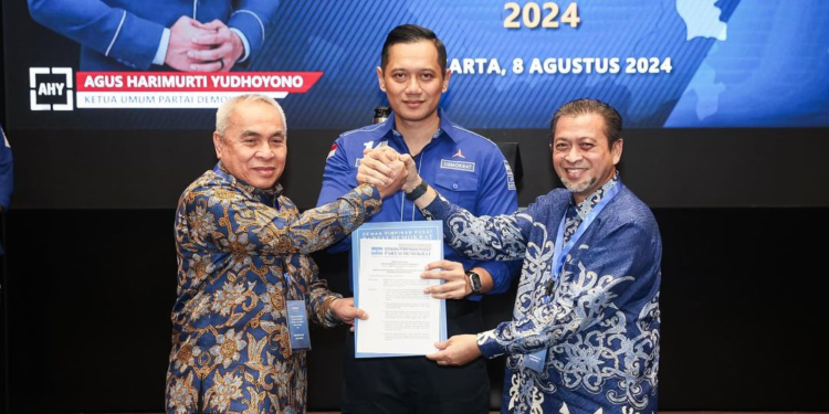 Terkesan Dengan Kinerjanya, Demokrat Resmi Dukung Isran Noor – Hadi Mulyadi di Pilgub Kaltim 2024