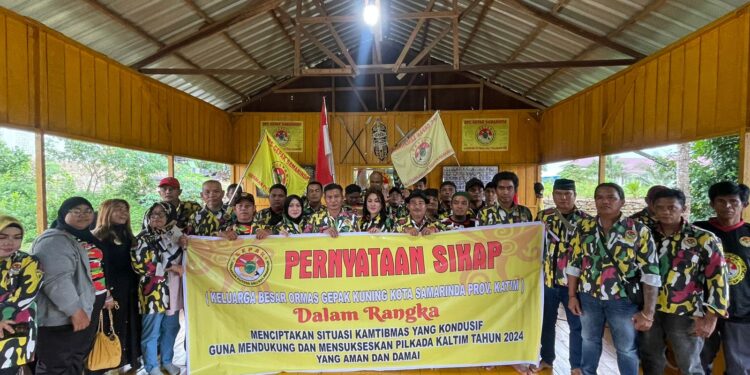 Jelang Pilkada 2024, Gepak Kuning Samarinda Serukan Deklarasi Pemilu Damai