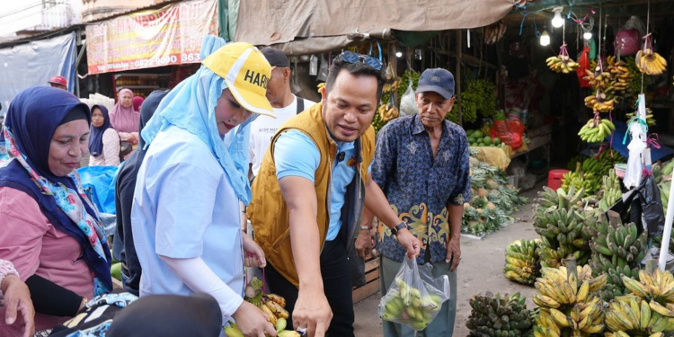 Rudy Mas’ud Blusukan ke Pasar Pandansari, Bahas Pengembangan Pasar dan Infrastruktur