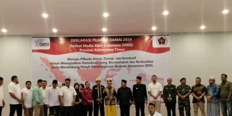SMSI Kaltim Deklarasikan Pilkada Damai 2024 di Berau
