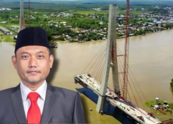 Seno Aji Janji Lanjutkan Pembangunan Jembatan ATJ Kutai Barat, Jika Menang di Pilgub Kaltim 2024