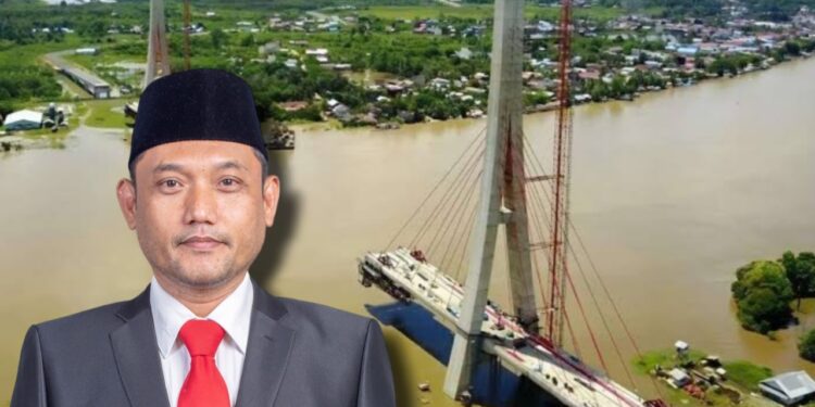 Seno Aji Janji Lanjutkan Pembangunan Jembatan ATJ Kutai Barat, Jika Menang di Pilgub Kaltim 2024