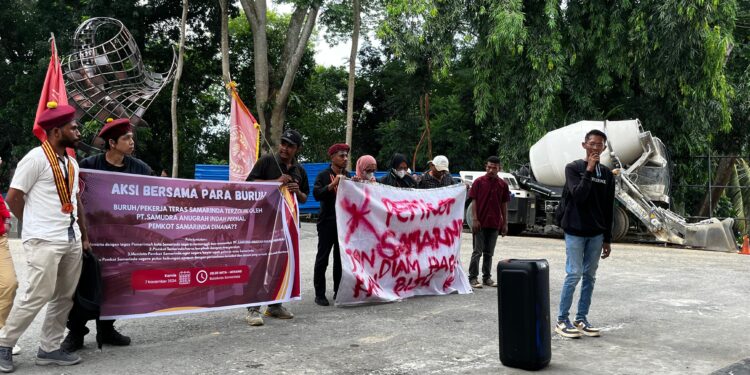 Gaji Belum Dibayar, Puluhan Pekerja Teras Samarinda Hidup dalam Ketidakpastian