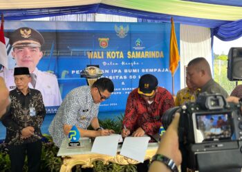 Wali Kota Samarinda Resmikan Instalasi Pengolahan Air Bumi Sempaja untuk Atasi Krisis Air