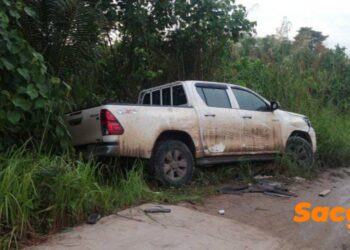 Kejar-kejaran Dengan Polisi, Mobil Double Cabin Terobos Permukiman di Samarinda, 24 Motor dan 3 Rumah Rusak