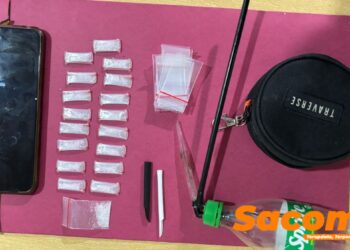 Polsek Samboja Tangkap Pengedar Sabu di Rumahnya, 18 Poket Diamankan