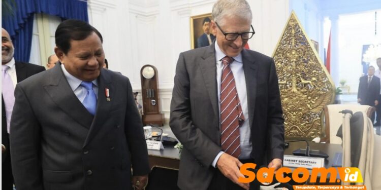 Bill Gates Kunjungi Istana Merdeka, Bahas Kerja Sama Strategis dengan Presiden Prabowo