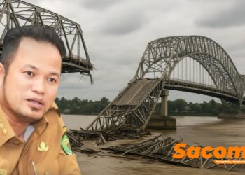 Jembatan Mahakam Miring Dihantam Tongkang: Gubernur Kaltim Geram, Prioritaskan Keselamatan Rakyat