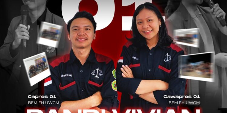Pemilu BEM Hukum UWGM Samarinda: Kejujuran Calon Pemimpin Jadi Taruhan