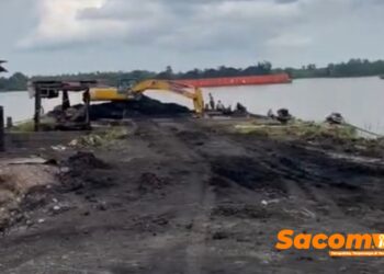 Viral Jetty Ilegal Beroperasi Terang-terangan di Sanga-sanga, Seolah Kebal Hukum