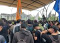 Aksi 214 Jilid II di DPRD Kaltim, Massa Desak Hak Angket Digelar Terbuka dan Soroti Transparansi Wakil Rakyat
