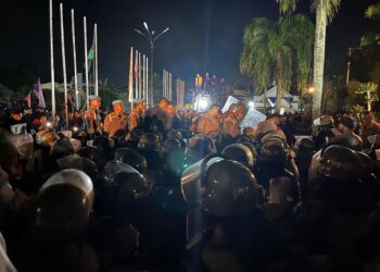 Kapolda Kaltim Pastikan Aksi di DPRD Berlangsung Aman hingga Malam, Ratusan Personel Dikerahkan Secara Proporsional