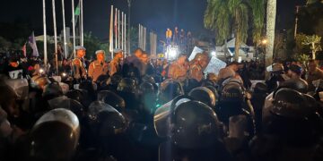 Kapolda Kaltim Pastikan Aksi di DPRD Berlangsung Aman hingga Malam, Ratusan Personel Dikerahkan Secara Proporsional